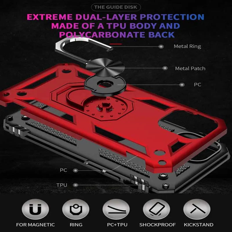 Shockproof Armor iPhone Case - DealJustDeal