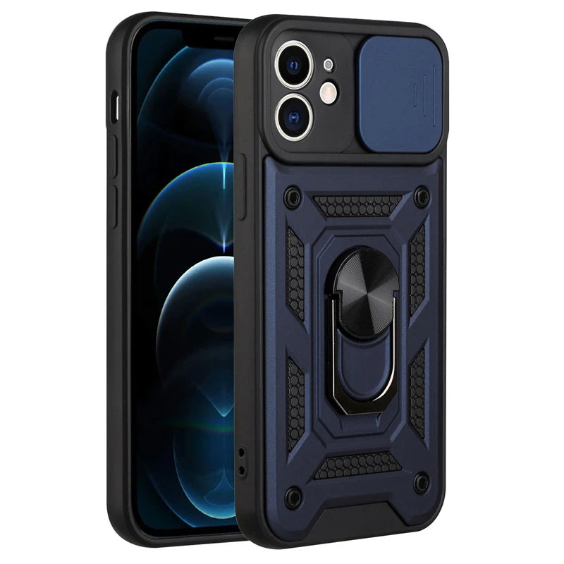 Camera Protection Shockproof Armor iPhone Case - DealJustDeal