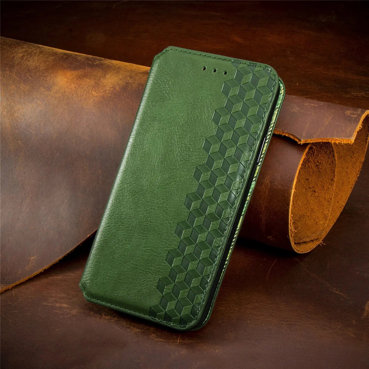 Magnetic Flip Leather Galaxy A, F, M and S Case - DealJustDeal