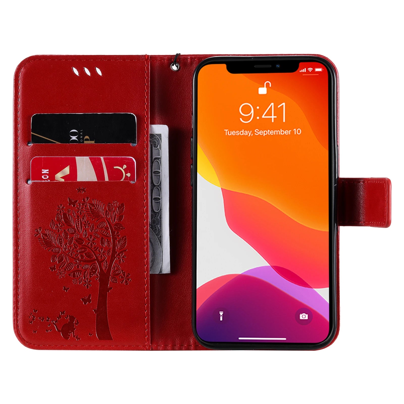 Card Wallet Flip Cover Leather Google Case - DealJustDeal