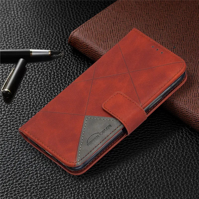 Protective Wallet Flip Leather iPhone Case SE2020 2022 - DealJustDeal