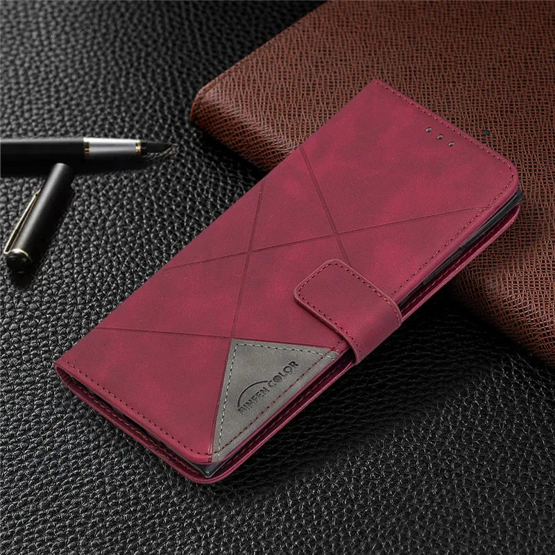 Wallet Flip Leather iPhone Case - DealJustDeal