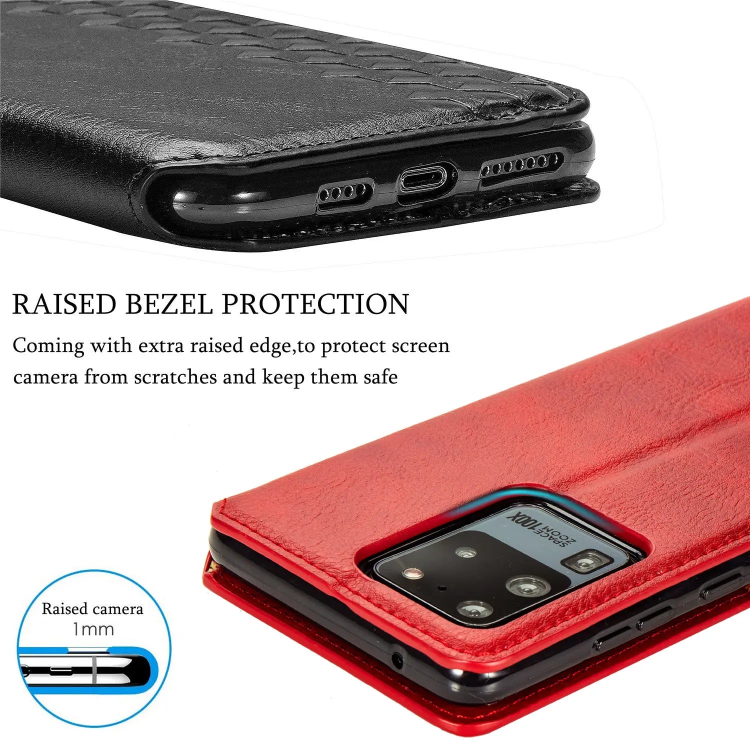 Flip Leather Galaxy A, F, M and S Case - DealJustDeal