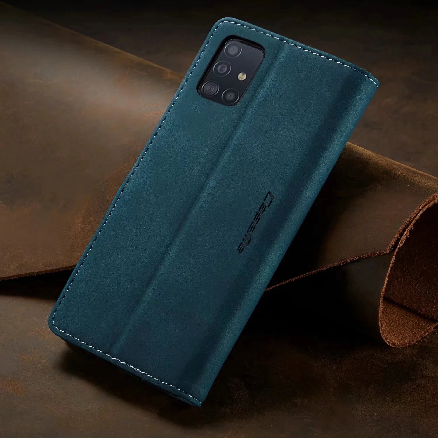 Flip Wallet Leather Galaxy A Case - DealJustDeal