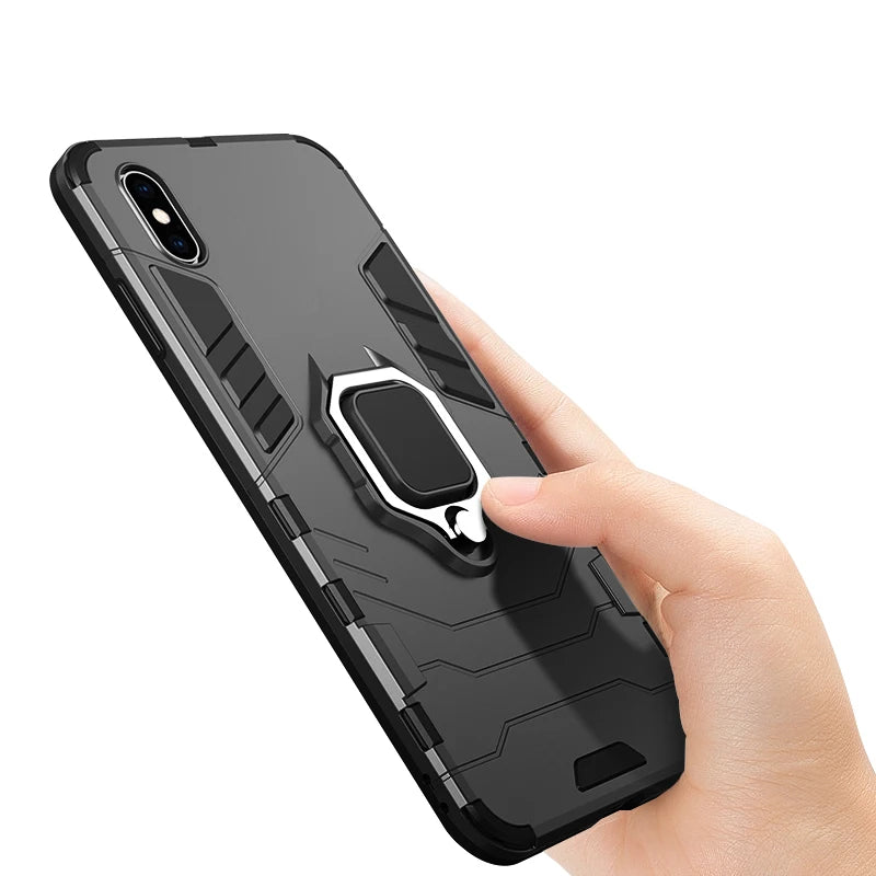 Stand Holder Car Ring iPhone Case - DealJustDeal