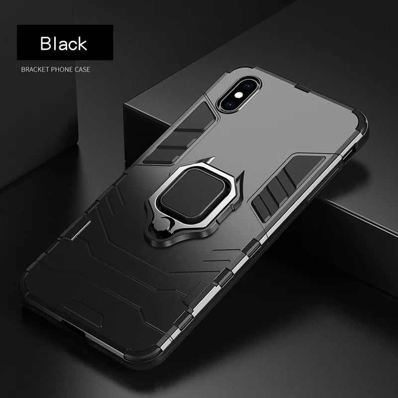 Stand Holder Car Ring iPhone Case - DealJustDeal