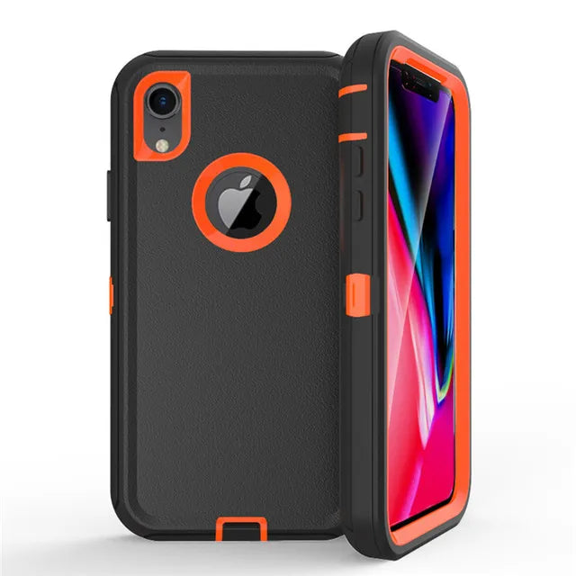 Hybrid Shockproof Defender Armor iPhone Case - DealJustDeal