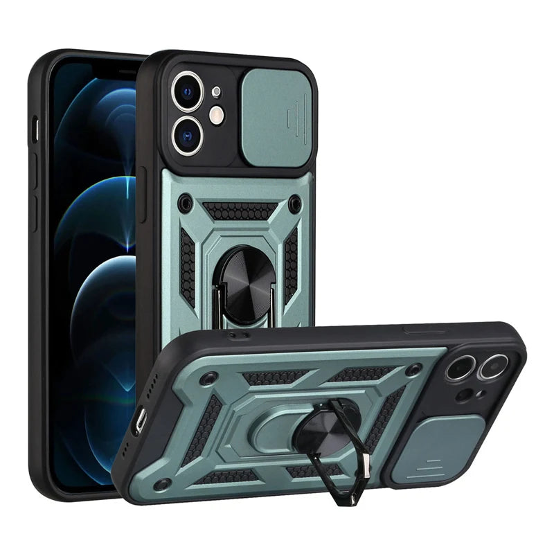 Camera Protection Shockproof Armor iPhone Case - DealJustDeal