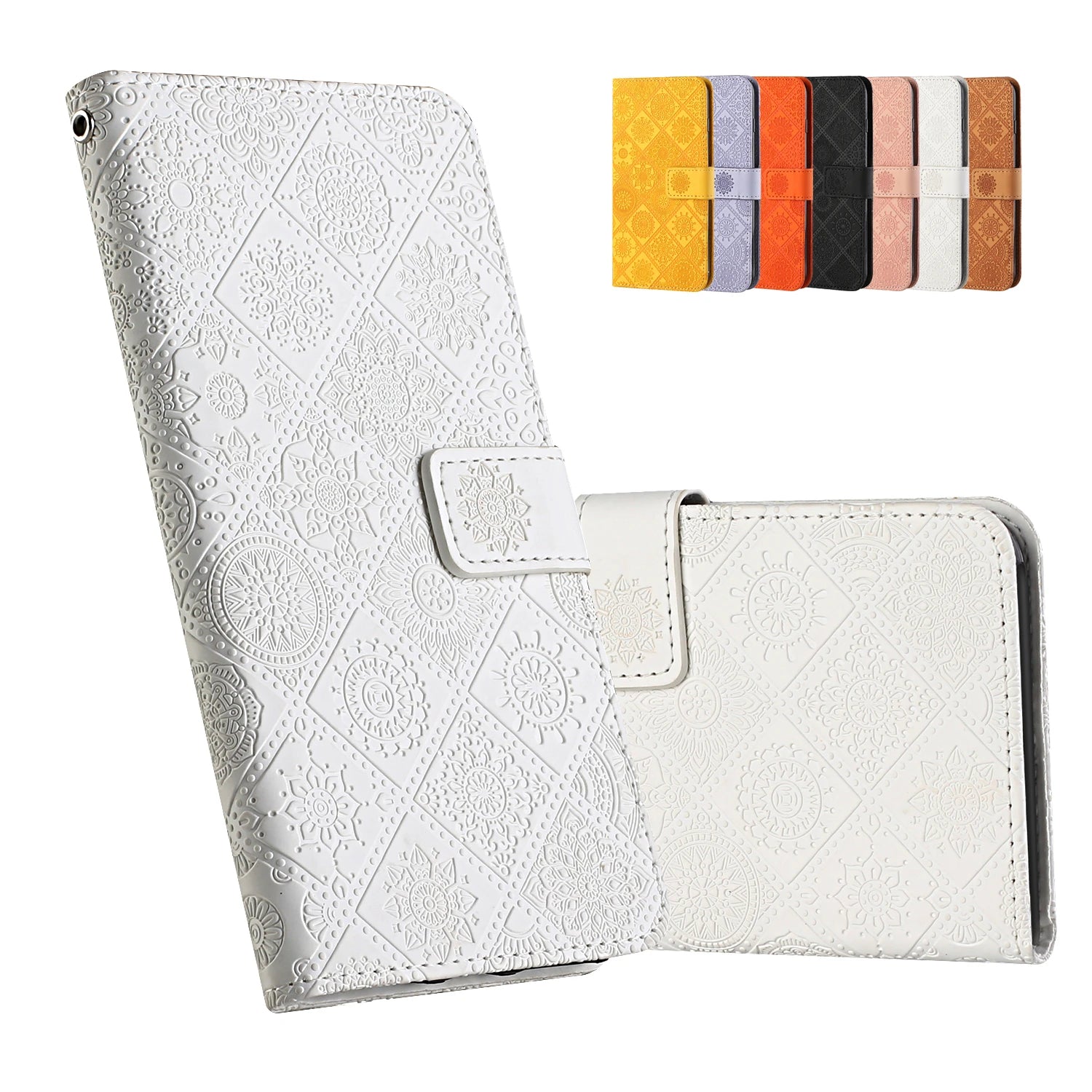 Card Holder Stand  National Pattern Flip Wallet Leather iPhone Case - DealJustDeal