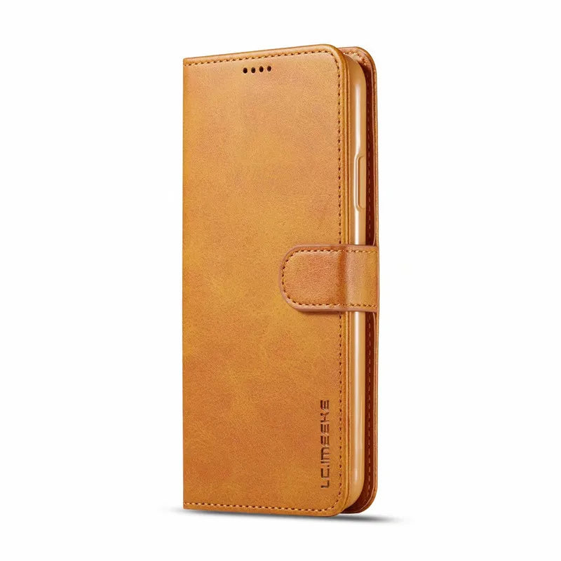 Magnetic Flip Leather iPhone Case - DealJustDeal