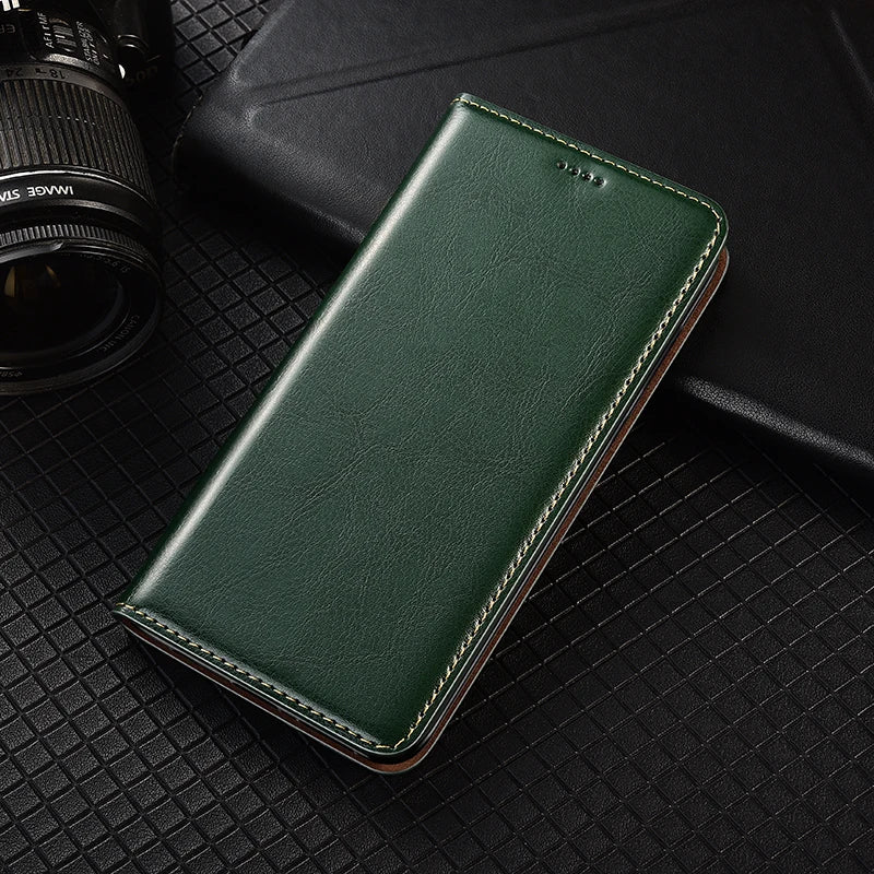 Flip Genuine Leather Google Case - DealJustDeal