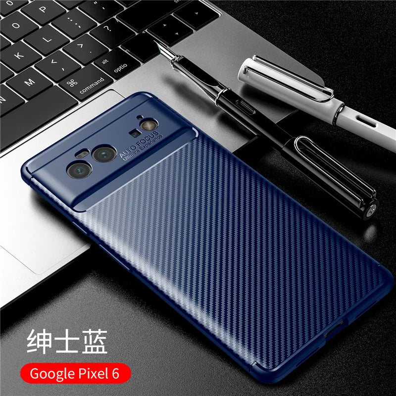 Silicone Soft Rubber TPU Google Case - DealJustDeal