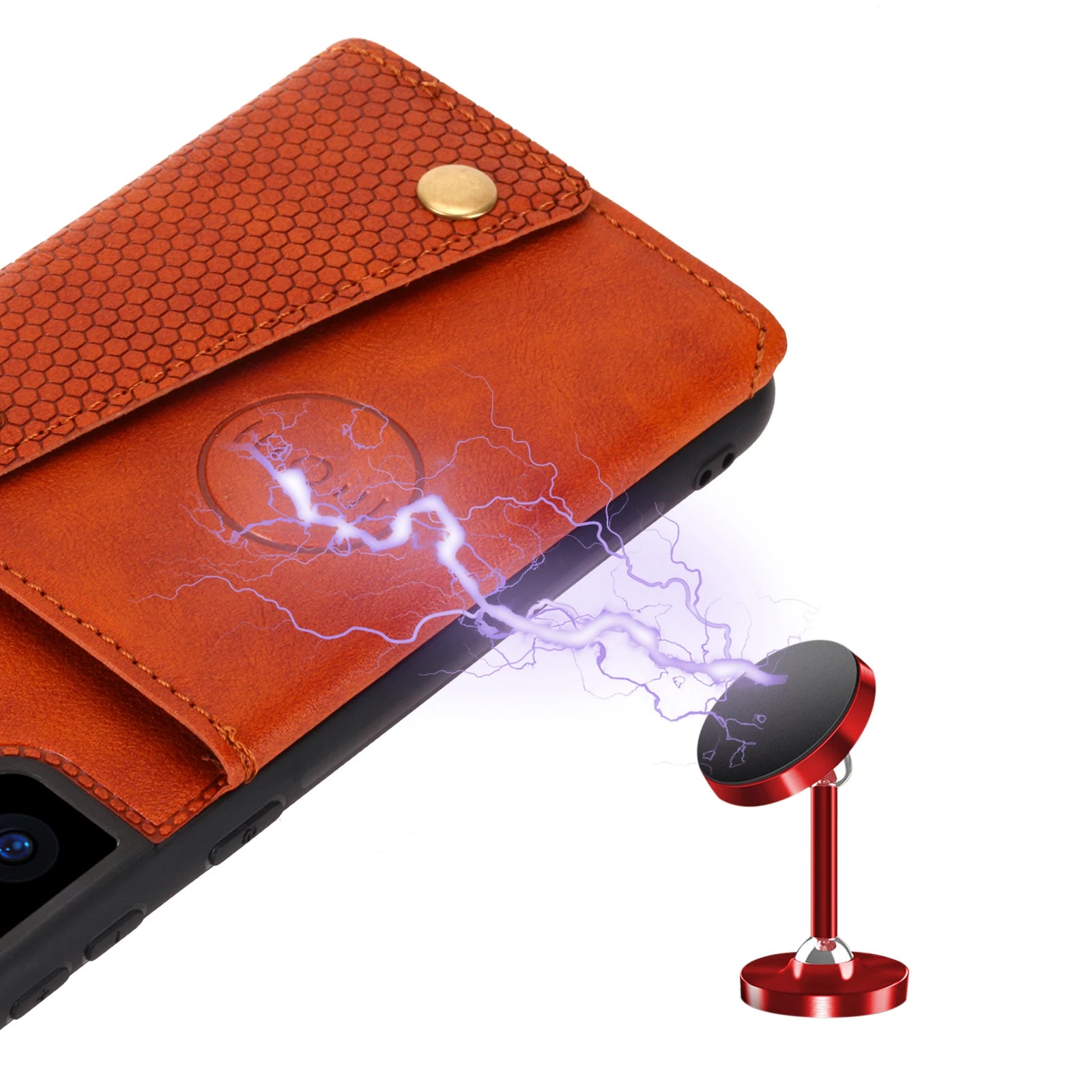 Wallet Card Holder Leather Galaxy Note and S Case - DealJustDeal