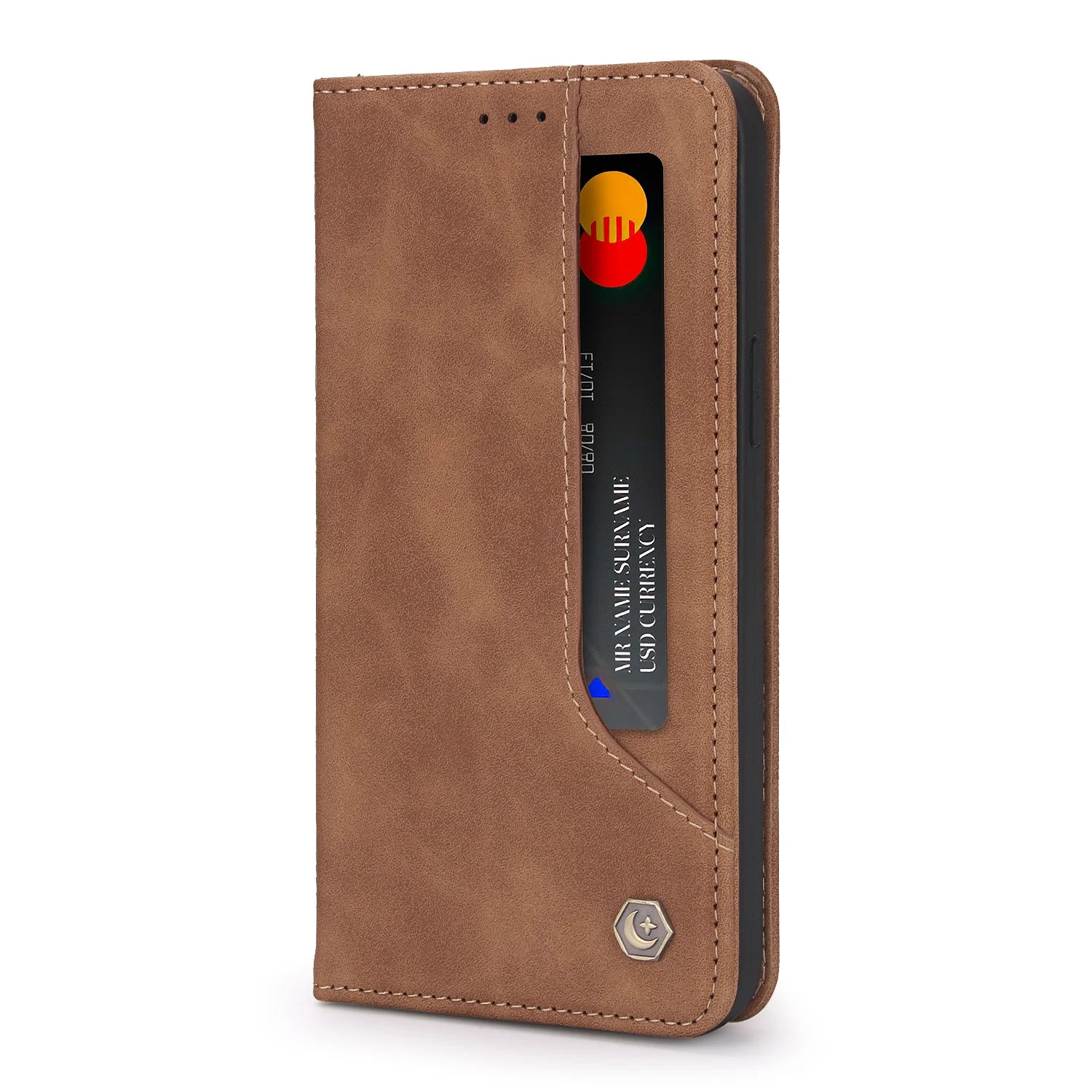 Wallet Card Holder Magnetic Leather Galaxy A53 Case - DealJustDeal