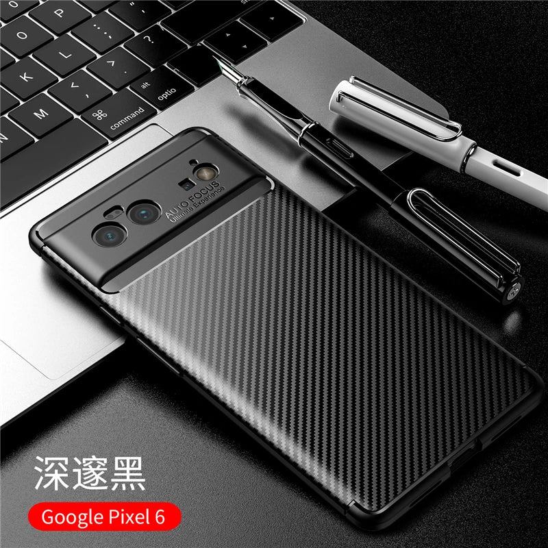 Silicone Soft Rubber TPU Google Case - DealJustDeal