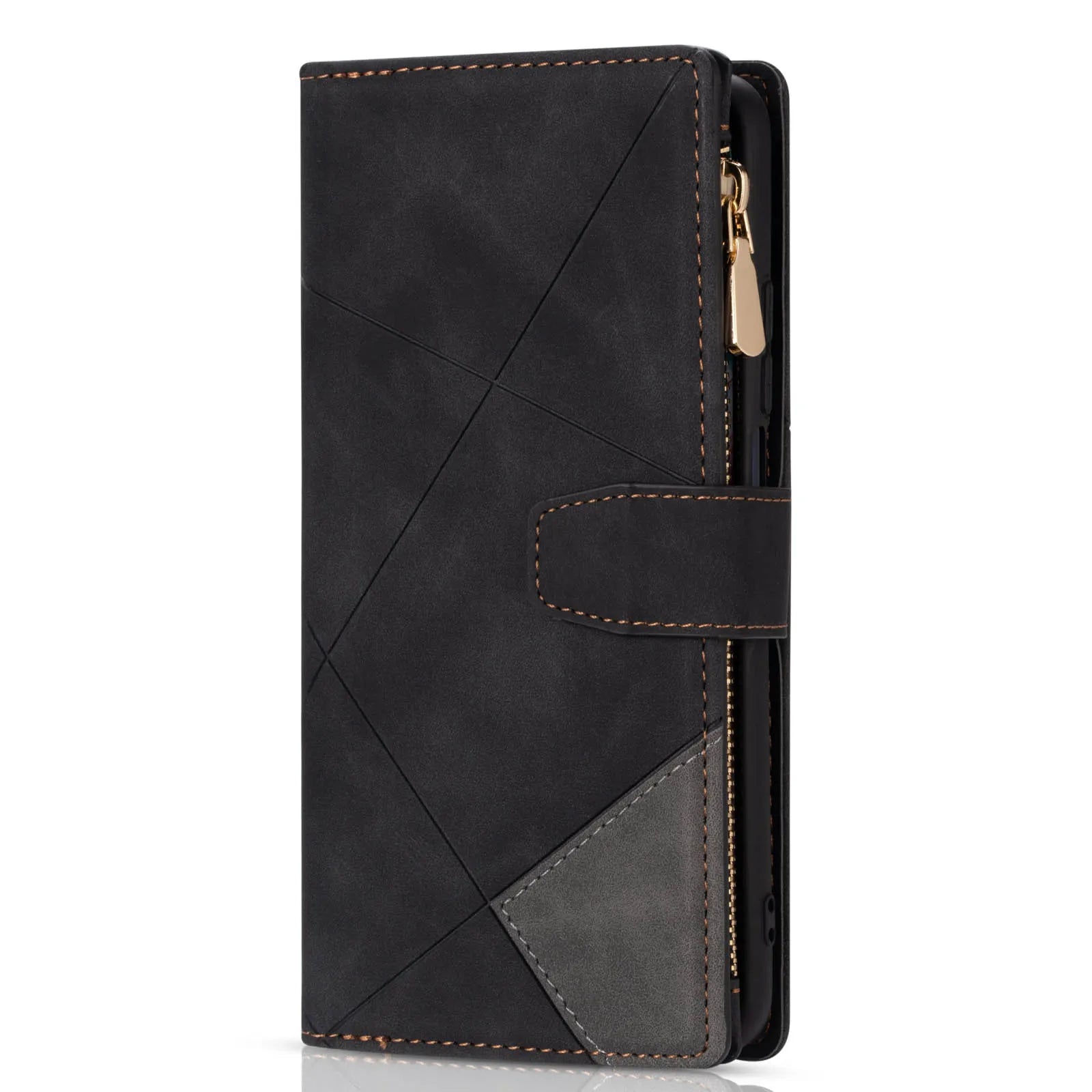 Card Holder Magnetic Wallet Leather Galaxy Z Fold Case - DealJustDeal