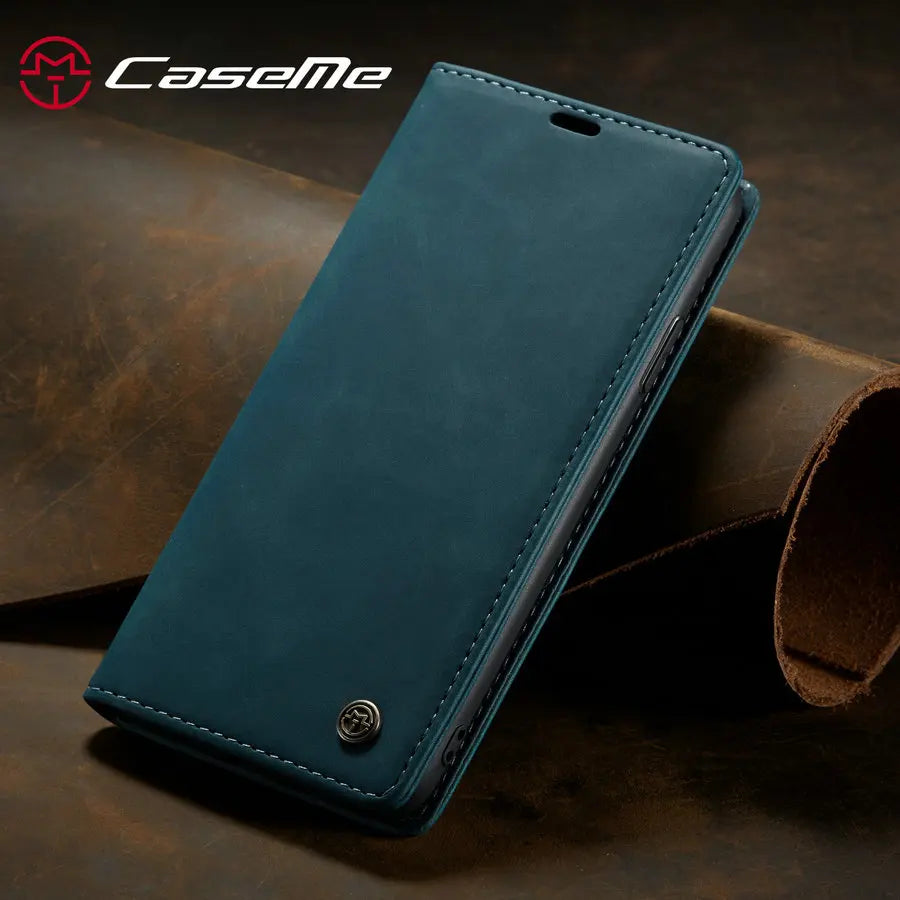 Retro Magnet Wallet iPhone Case - DealJustDeal