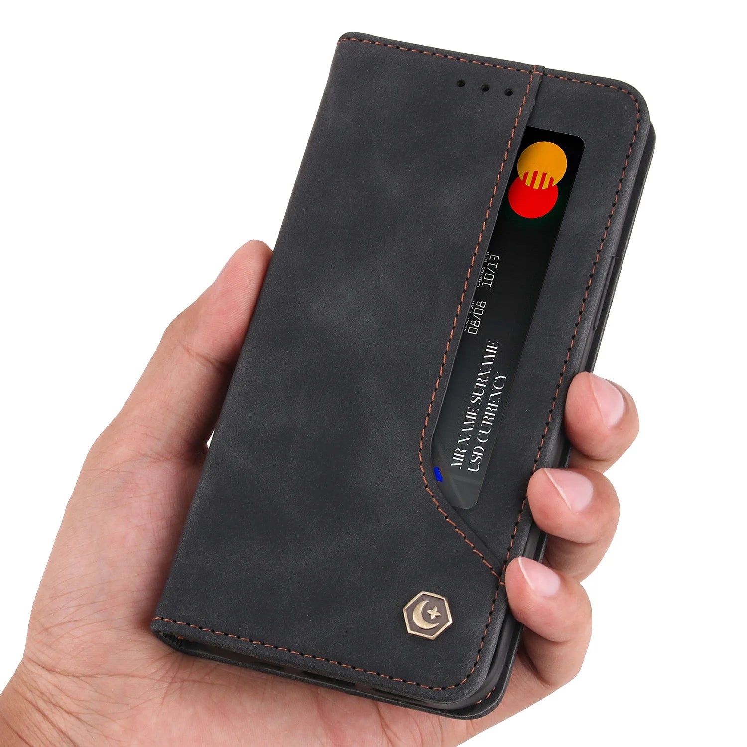 Magnetic Wallet Leather Flip Galaxy S Case - DealJustDeal