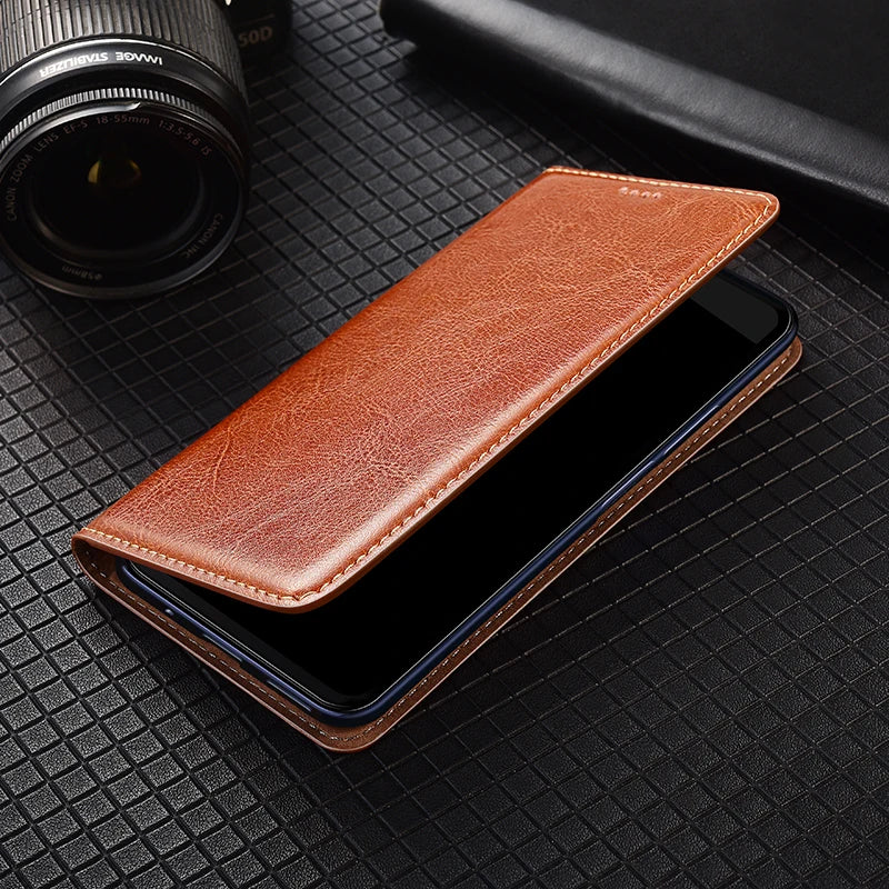 Flip Genuine Leather Google Case - DealJustDeal