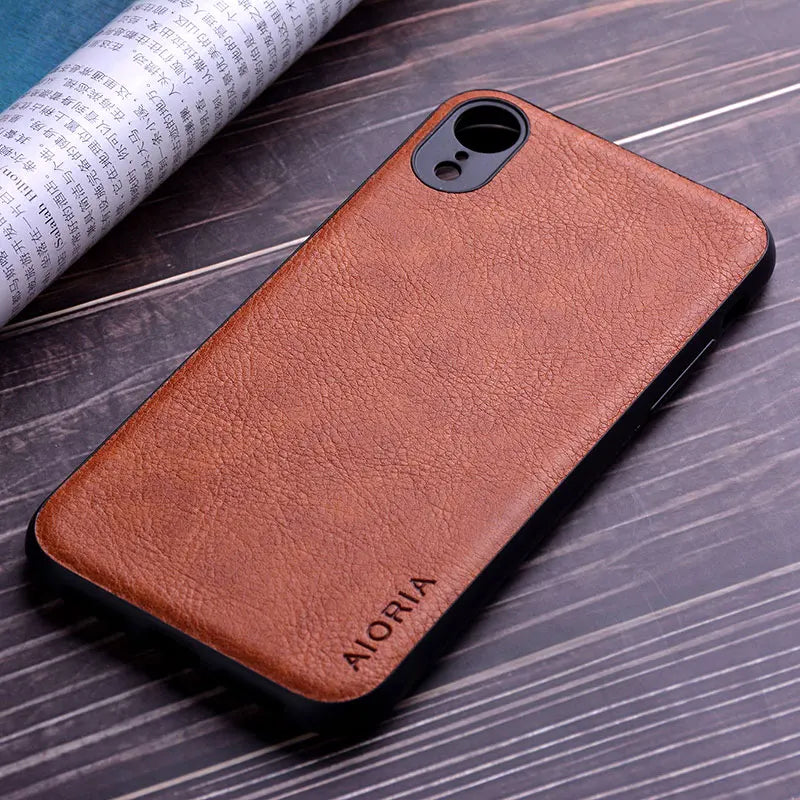 luxury Leather iPhone Case - DealJustDeal