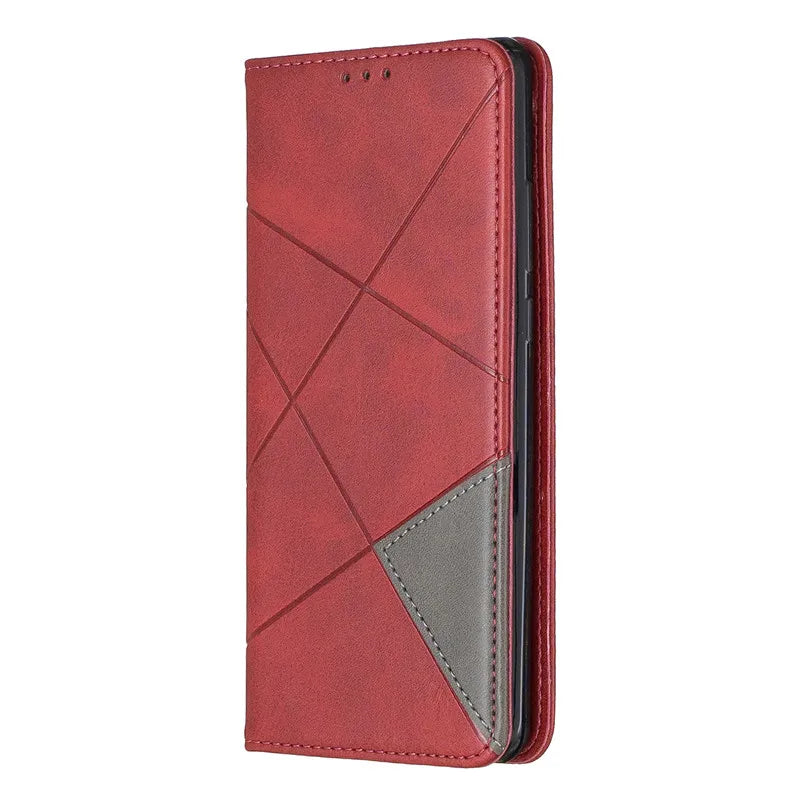 Flip Stand Magnetic Leather Slim Galaxy A Case - DealJustDeal