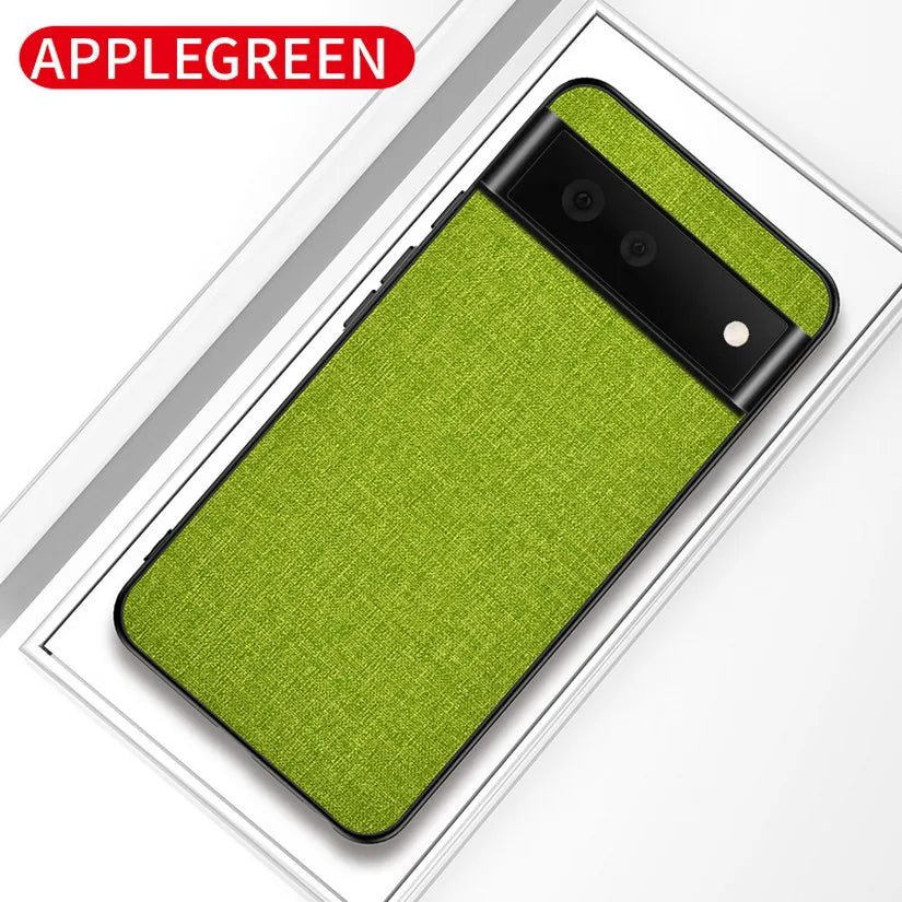 Soft TPU Cloth Hybrid Hard google Case - DealJustDeal