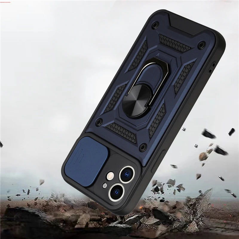 Camera Protection Shockproof Armor iPhone Case - DealJustDeal