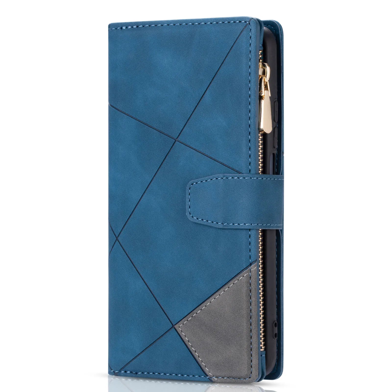 Card Holder Magnetic Wallet Leather Galaxy Z Fold Case - DealJustDeal