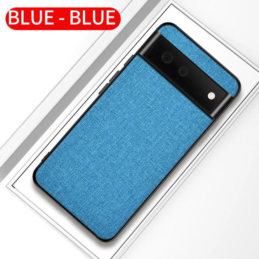 Soft TPU Cloth Hybrid Hard google Case - DealJustDeal