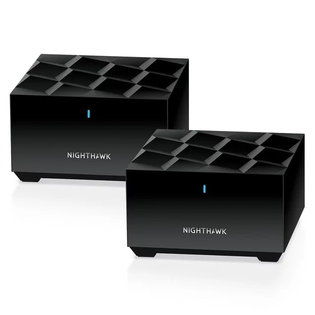 NETGEAR - Nighthawk AX3000 Mesh WiFi 6 System with Router + 1 Satellite Extender 3Gbps (MK72-100NAS) - DealJustDeal