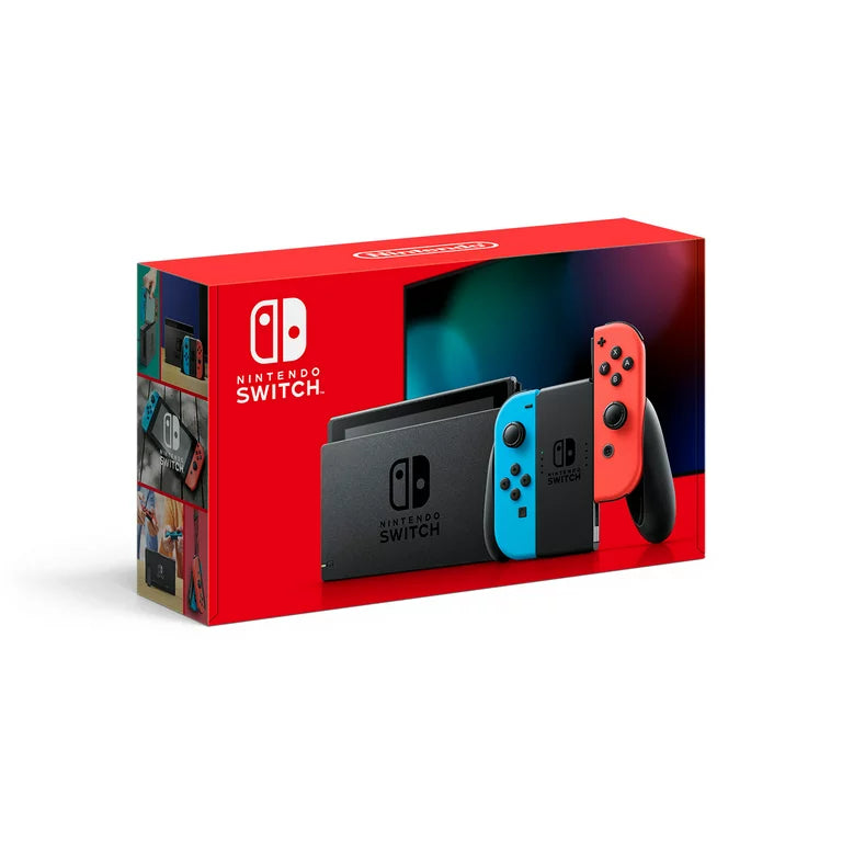 Nintendo Switch w/ Neon Blue & Neon Red Joy-Con - DealJustDeal