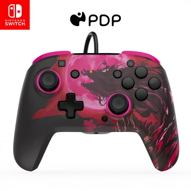 PDP REMATCH Wired Controller: Calamity Ganon For Nintendo Switch, Nintendo Switch - OLED Model - DealJustDeal