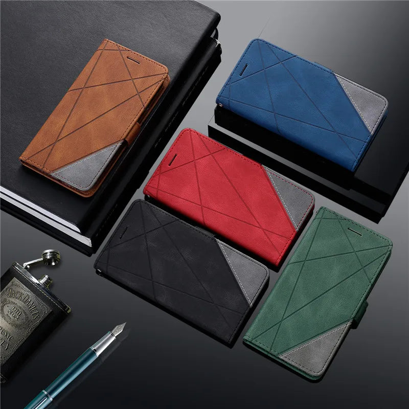 Flip Magnetic Wallet Stand Leather Google Case - DealJustDeal