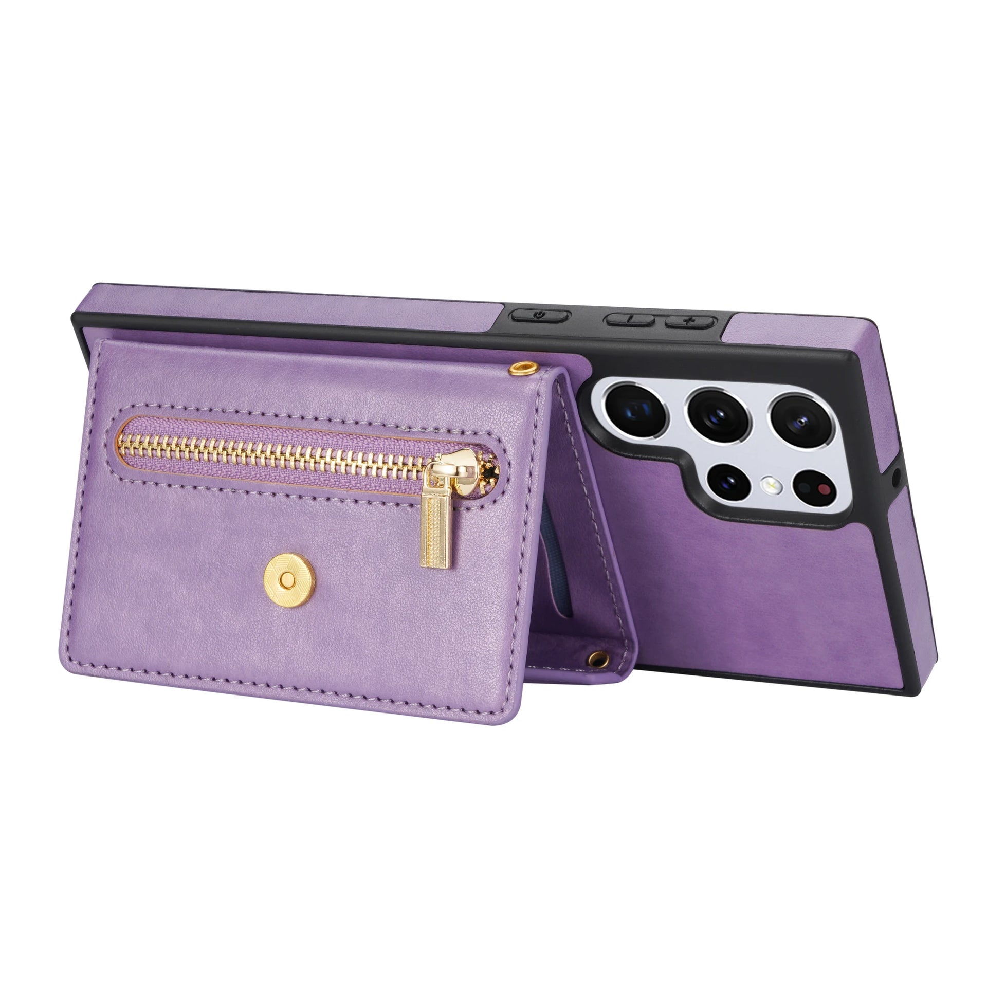 Crossbody Magnetic Leather Galaxy A and Note Case - DealJustDeal