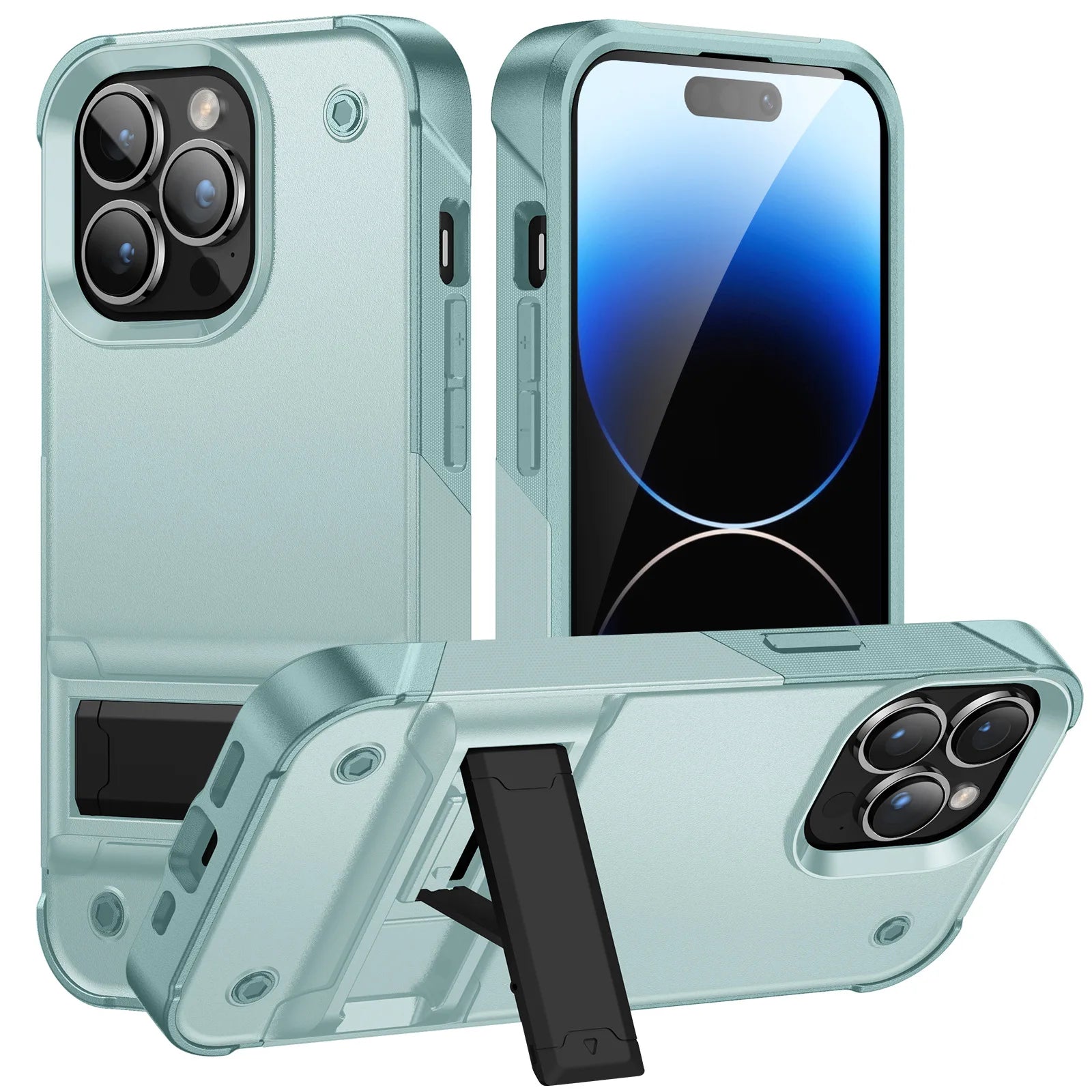 Military grade protective iPhone Case with stand - DealJustDeal