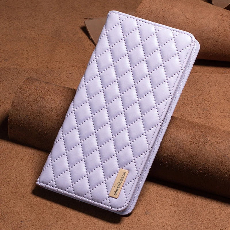 Skin Friendly Flip Wallet Leather Magnetic iPhone Case - DealJustDeal