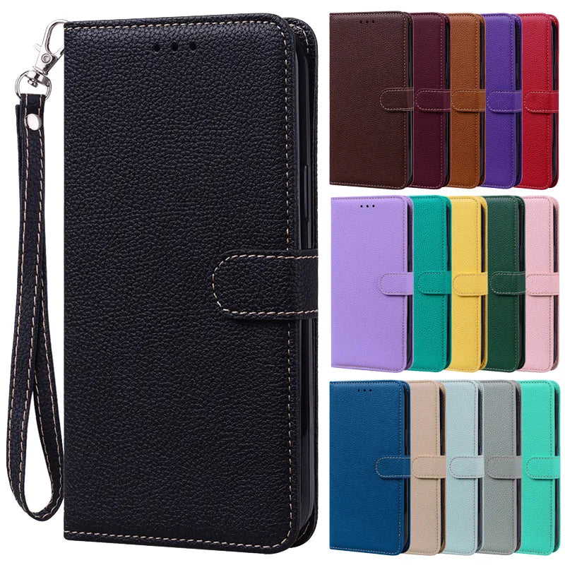 Matte Wallet Flip iPhone Case on For iPhone - DealJustDeal