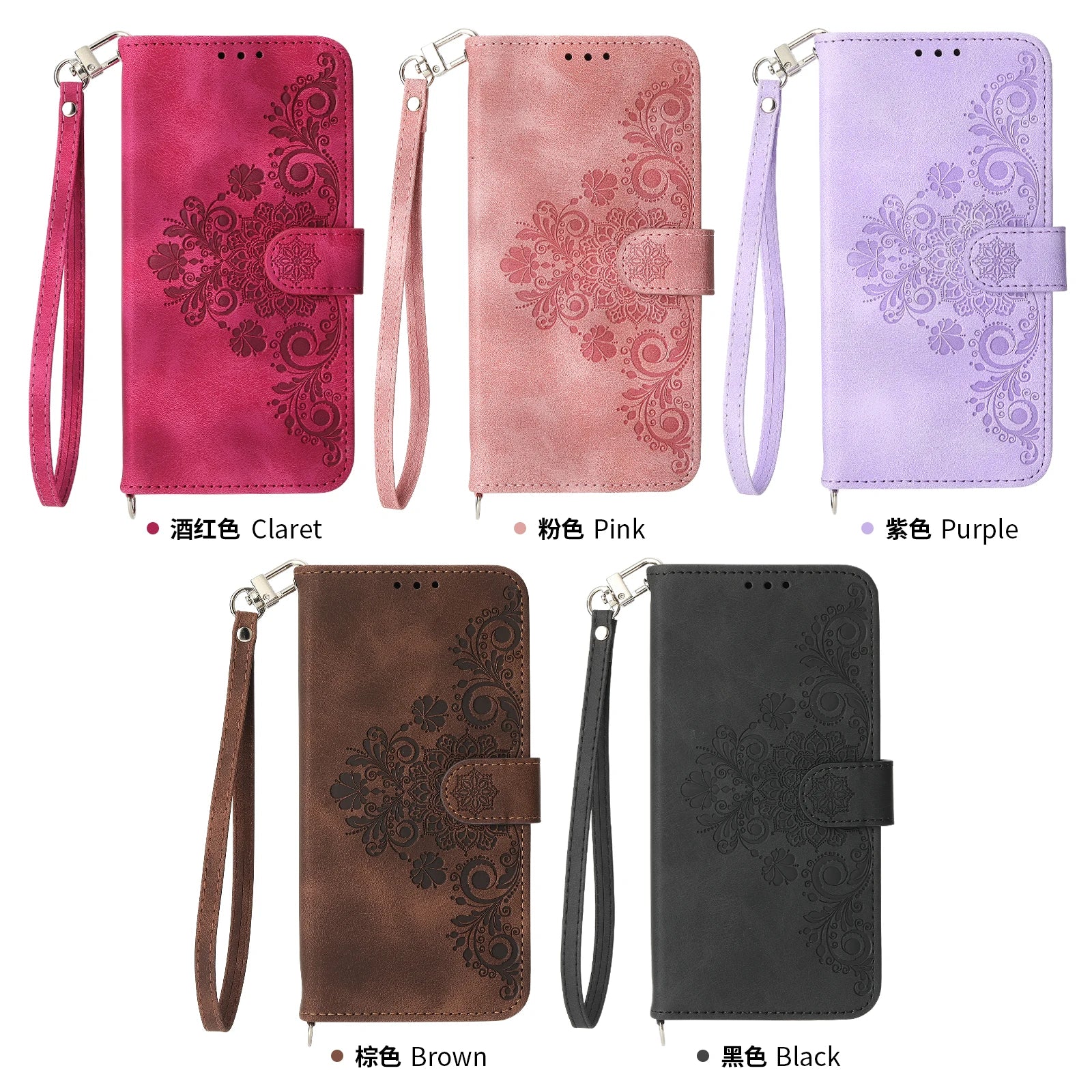 Flip Wallet Card Leather Galaxy A and M Case - DealJustDeal