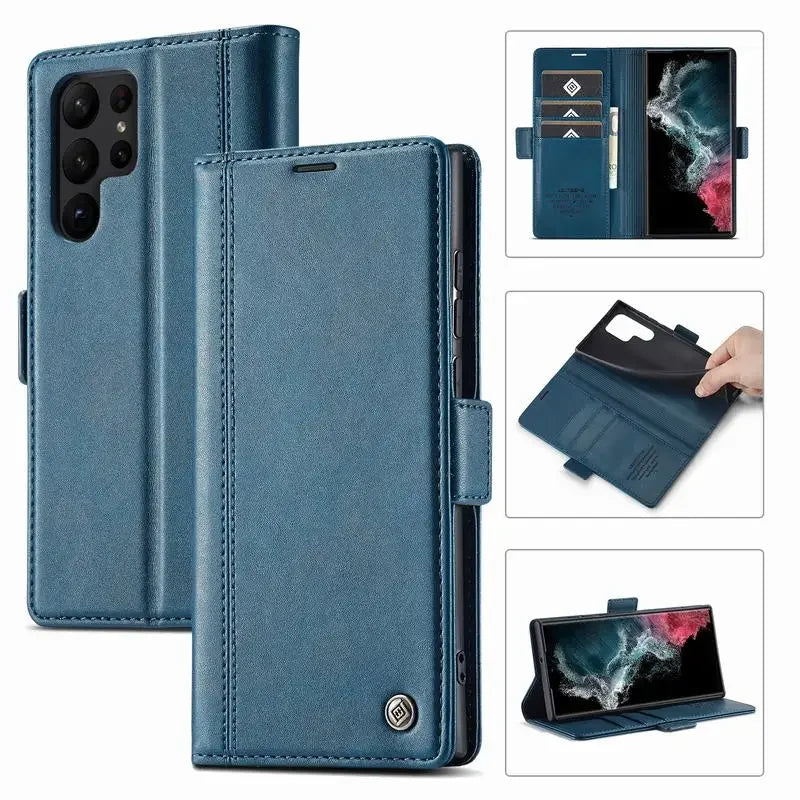 Flip Wallet Galaxy Note and S Case - DealJustDeal