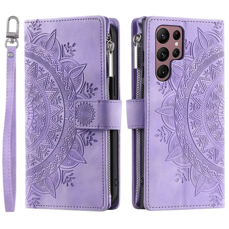 Wrist Strap Leather Galaxy A Case - DealJustDeal