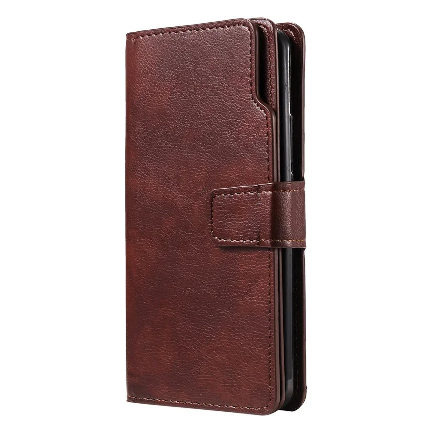 Flip Card Slots Wallet Leather Galaxy Note and S Case - DealJustDeal