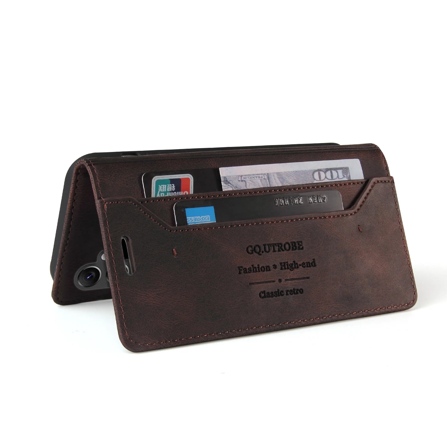 Anti-theft RFID Flip Leather Galaxy Case - DealJustDeal