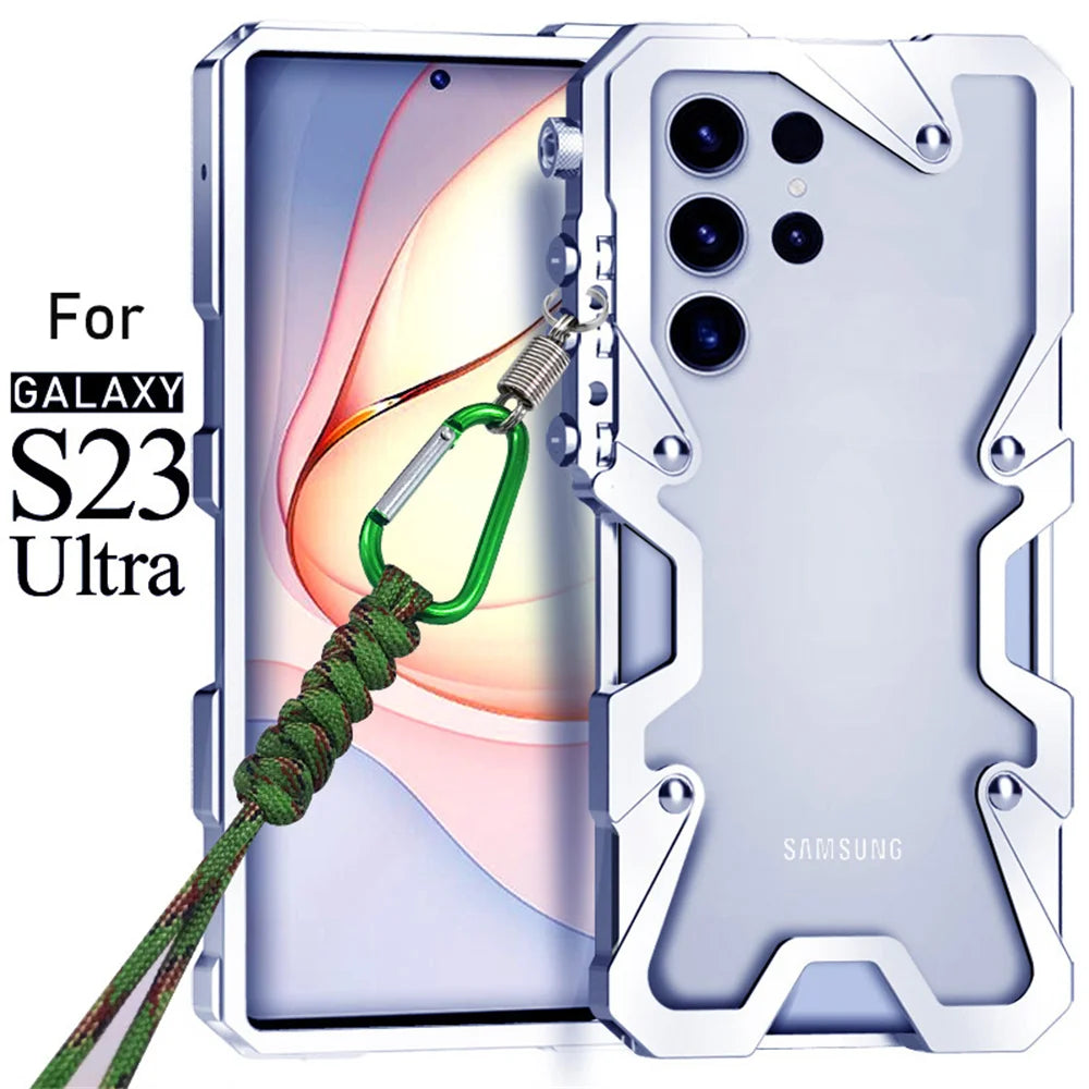 Shockproof Metal Bumper Galaxy Note and S Case - DealJustDeal