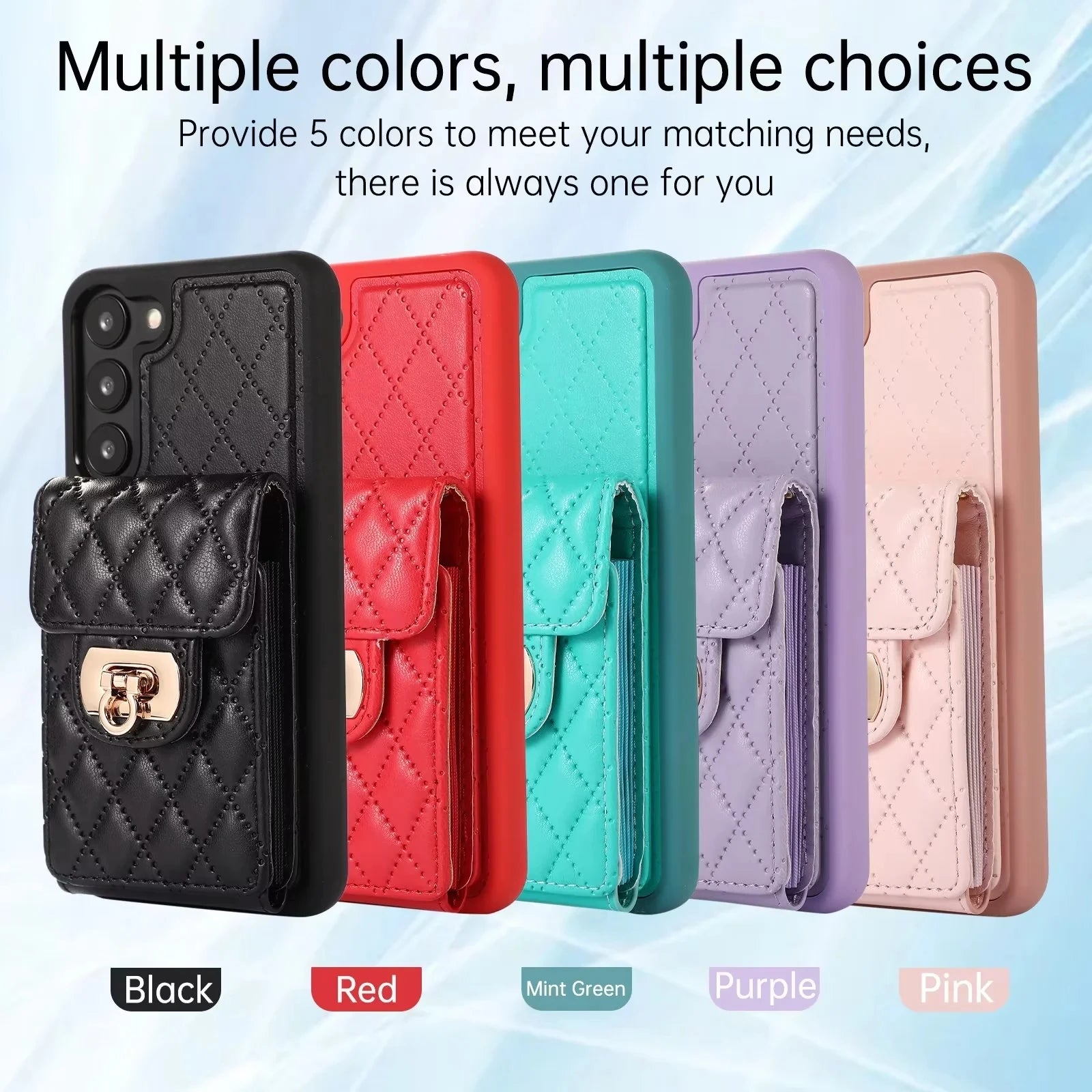 Wallet Cards Slot Leather Galaxy A Case - DealJustDeal