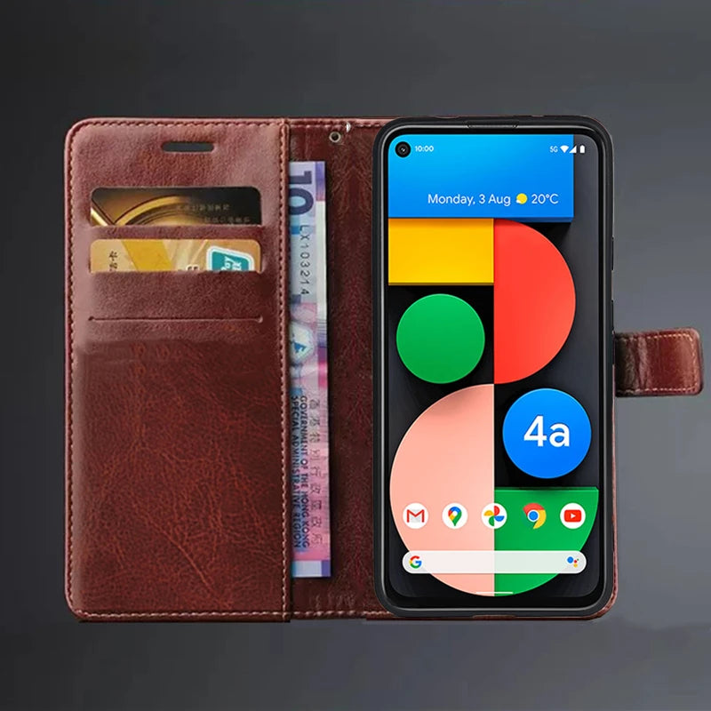 wallet Card holder leather Google case - DealJustDeal