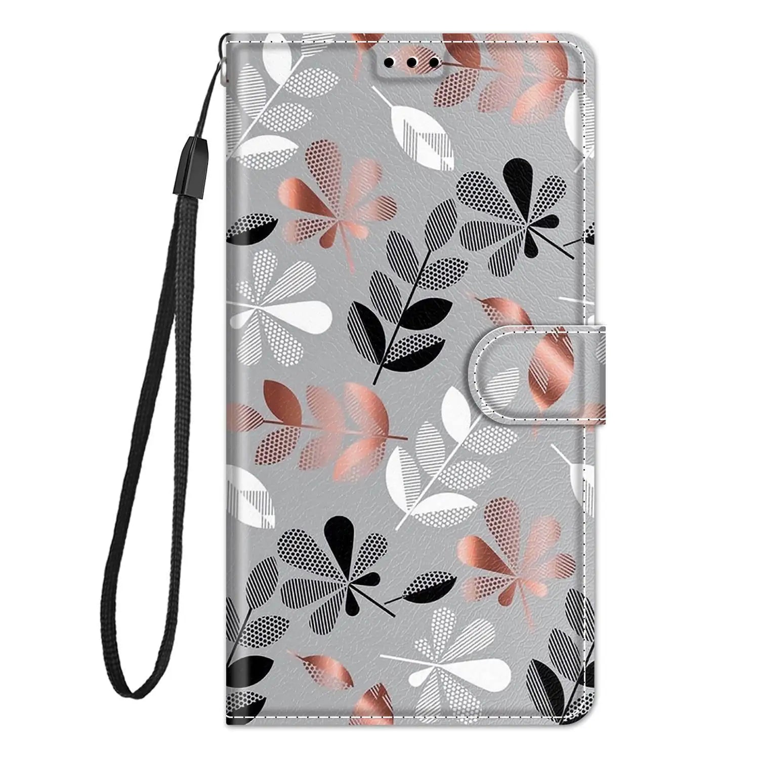 Butterfly Pattern Wallet Flip Magnetic Leather Google Case - DealJustDeal