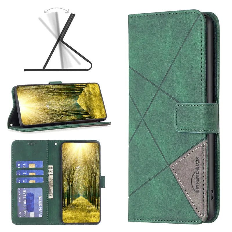 Wallet Flip Leather galaxy A Case - DealJustDeal