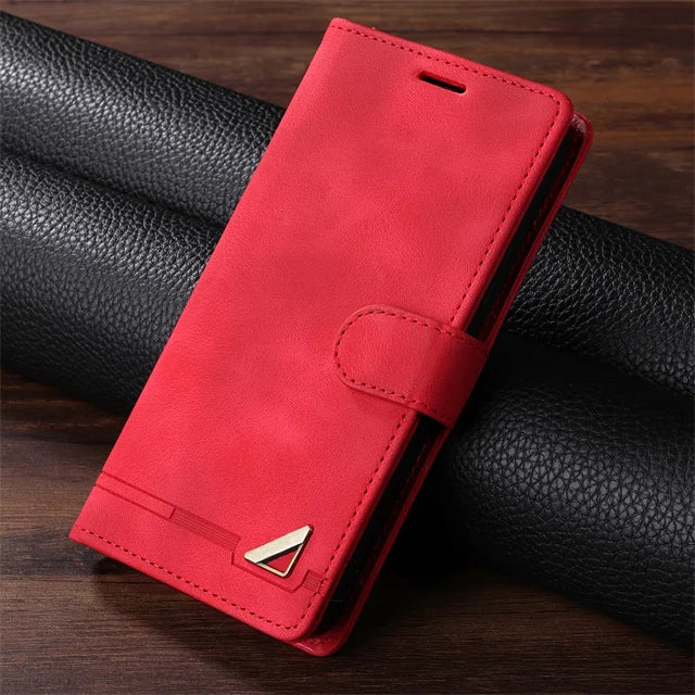 Wallet Card Slots Flip Leather Galaxy A and Note Case - DealJustDeal