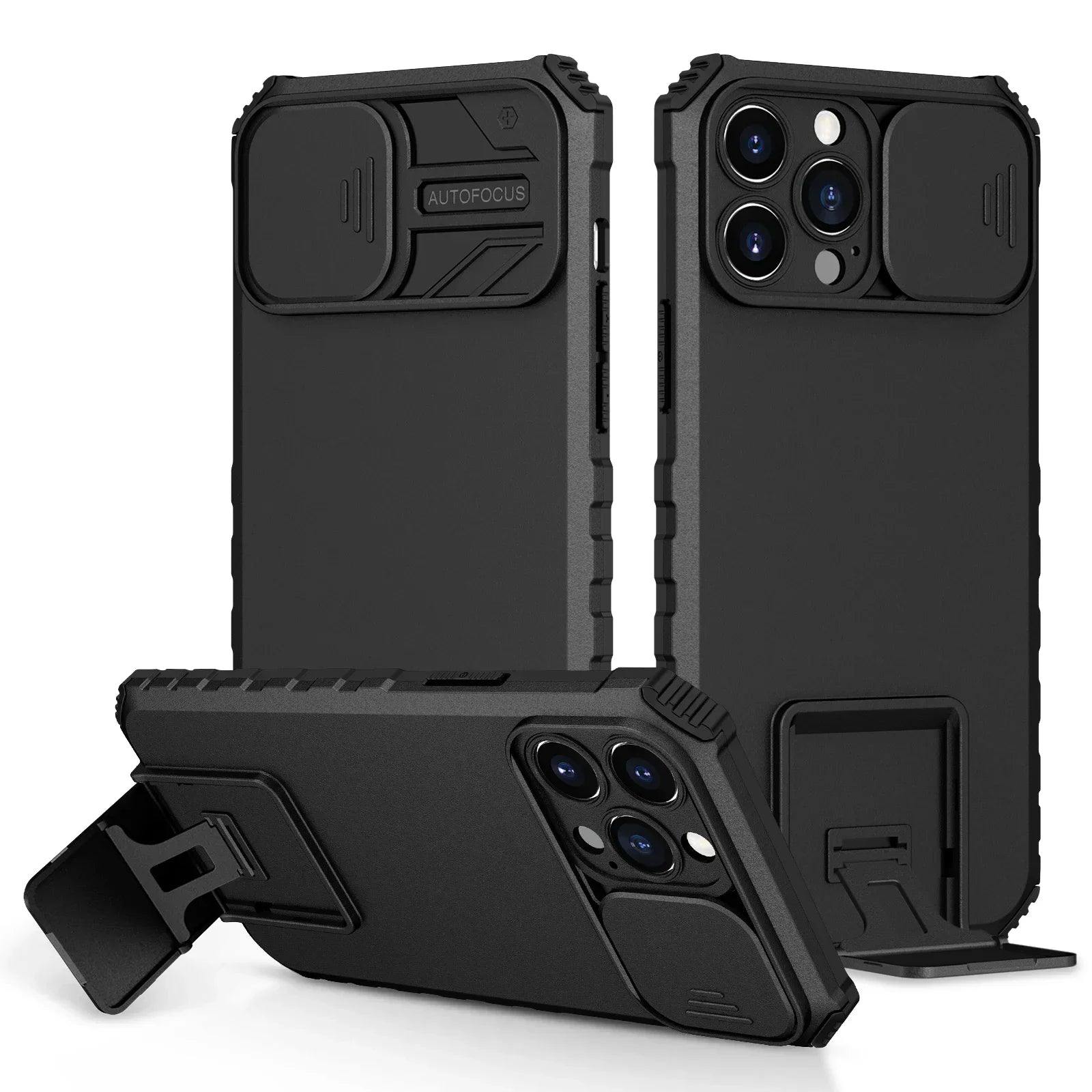 Pull Slide Camera Protection Magnetic Shockproof iPhone Case - DealJustDeal