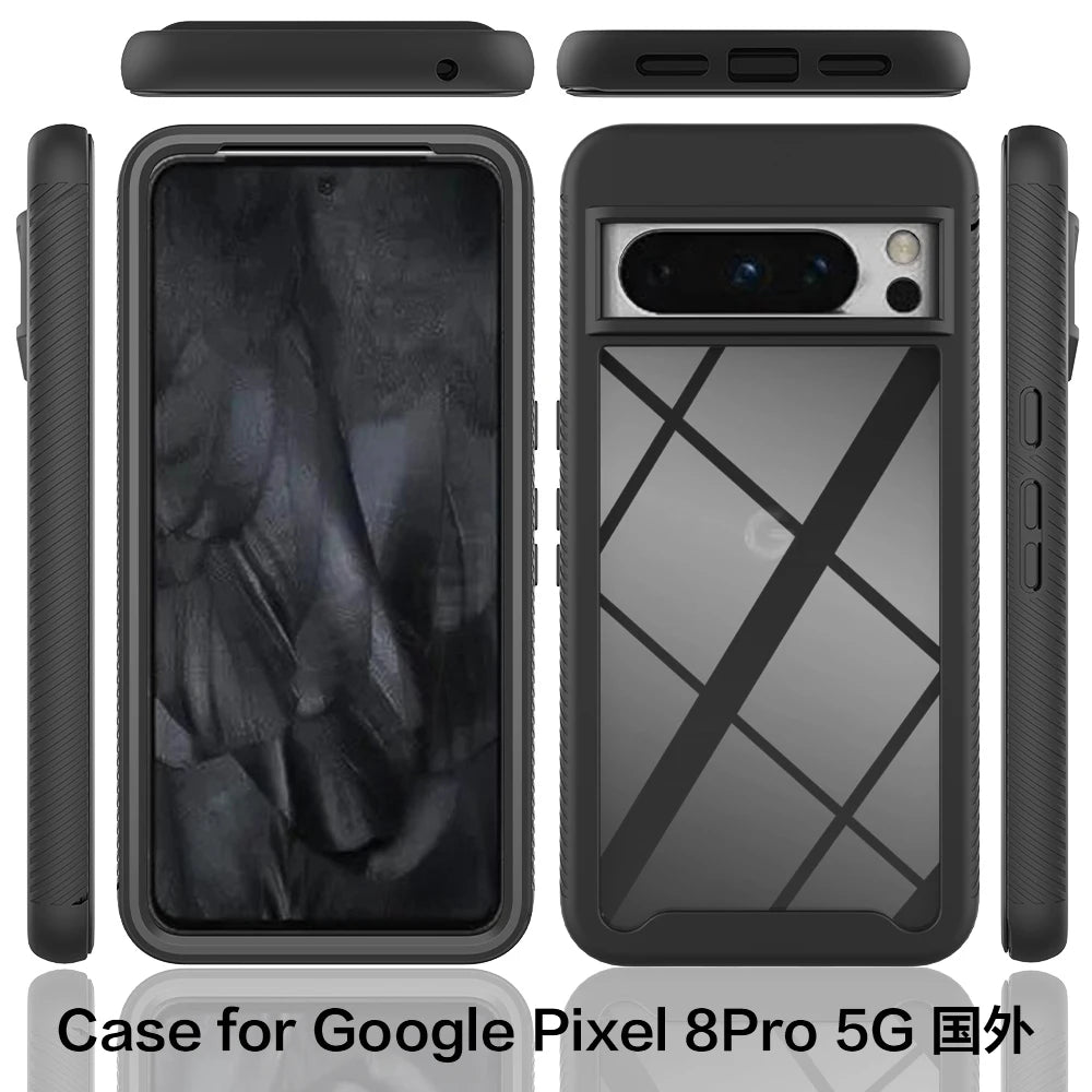 Hybrid Rugged Armor Shockproof Google Case - DealJustDeal